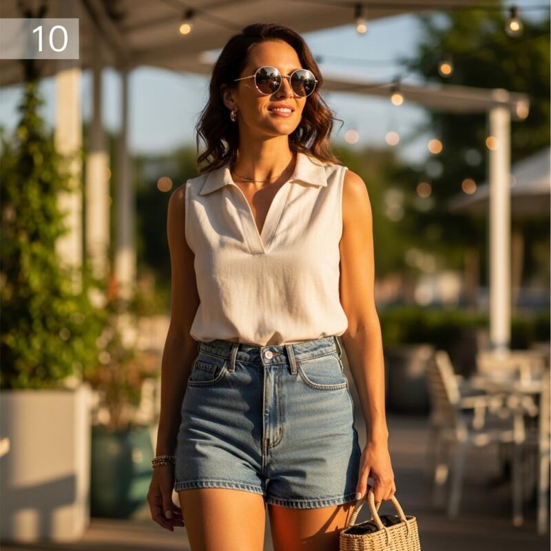 10 Chic Collared Summer Sleeveless Tops for Women in 2026 You’ll Absolutely Love